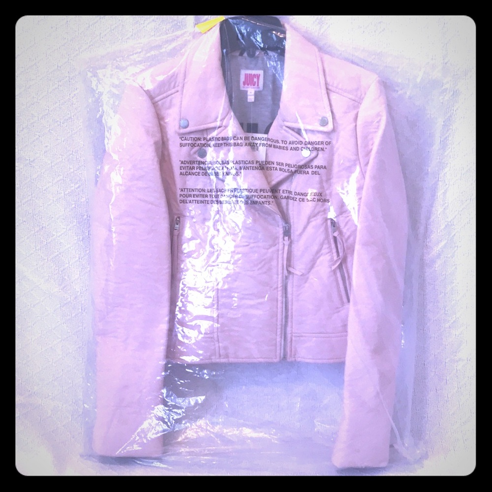 Juicy Couture Faux Leather Moto
